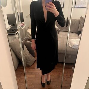 & other stories black dress